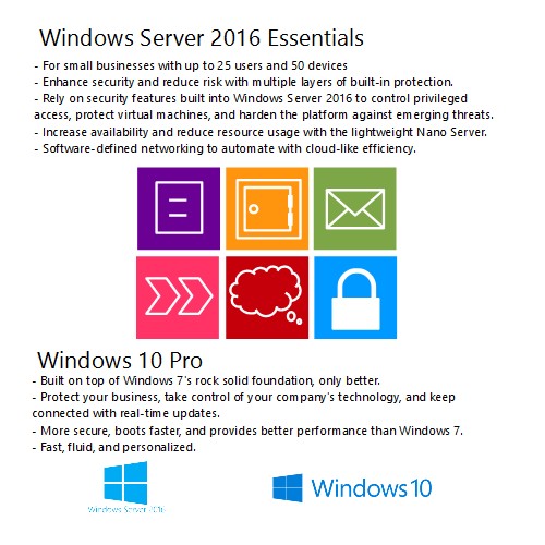 Windows 10 and Windows Server 2016